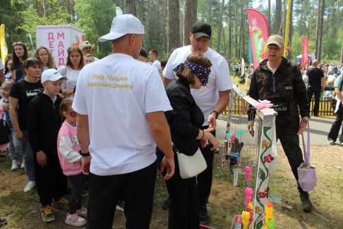 Новошешминцы на Сабантуе в Казани