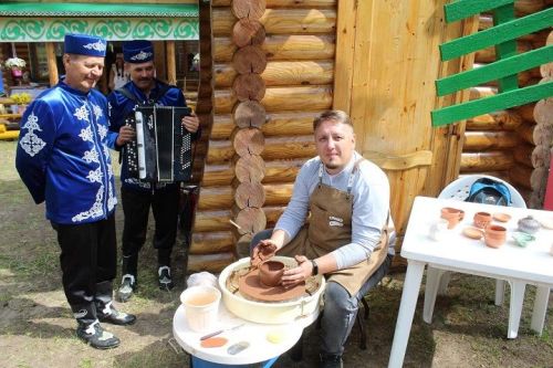 Новошешминцы на Сабантуе в Казани