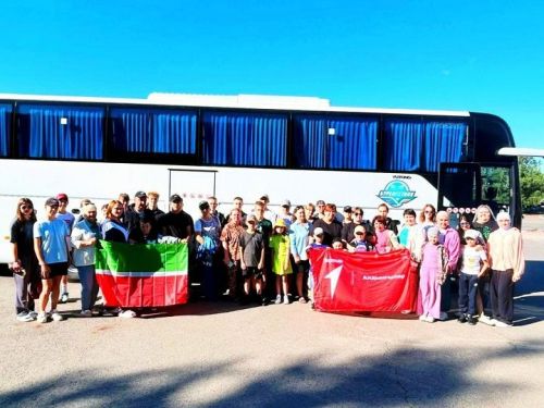 Новошешминские болельщики «Рубина» «болели» за команду в Грозном