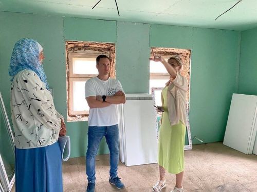 Руководитель исполкома района с рабочим объездом посетил село Шахмайкино