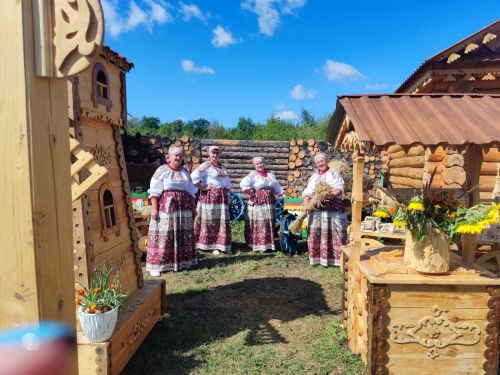 Новошешминские коллективы блестяще выступили на III Межрегиональном фольклорном фестивале «Луковая долина»