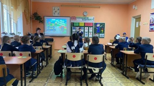 Юные пешеходы Новошешминской школы дали клятву безопасности