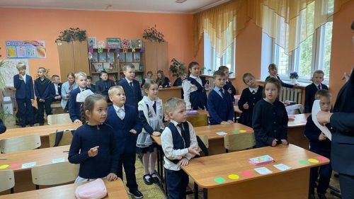 Юные пешеходы Новошешминской школы дали клятву безопасности