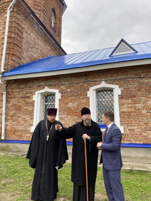 Владыка Филарет посетил наш район с архипастырским визитом