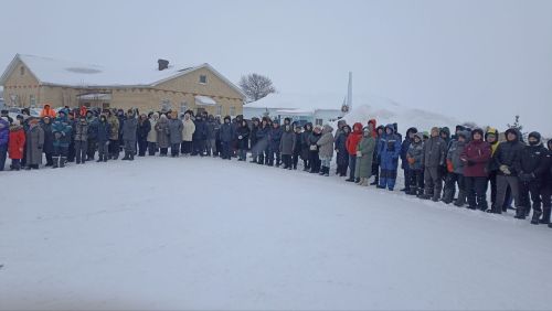 В селе Тубылгы Тау простились с бойцом, погибшим в зоне СВО