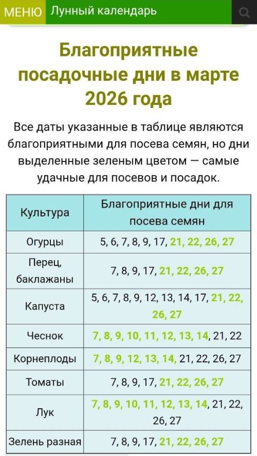 Ну вот и март! Пора приступать к весенним заботам