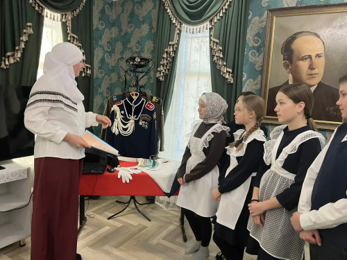 В Шахмайкинском музее прошла встреча с земляками, служившими на корабле «Самум»