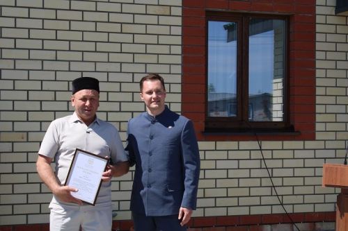 В Новошешминске состоялось торжественное открытие новой мечети (фоторепортаж)