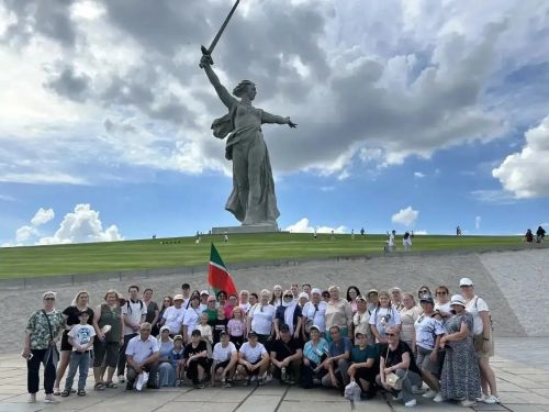 Семьи наших бойцов побывали в Волгограде