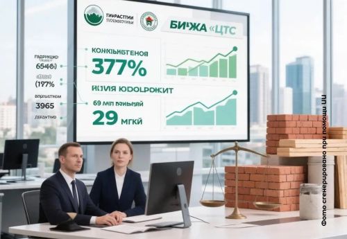 Татарстан: 37% рост торгов стройматериалами на Бирже ЦТС за год