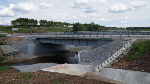 Завершён капремонт моста через реку Секинесь