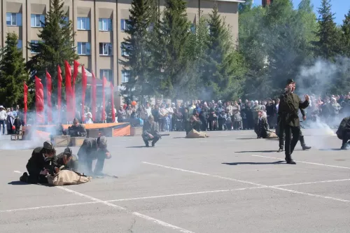 Празднование Дня Победы в Новошешминске 9 мая 2026 года (фоторепортаж)