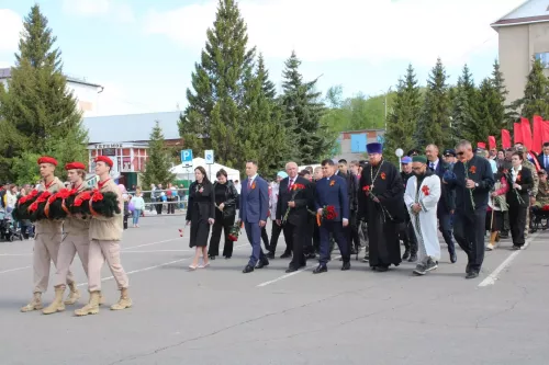 Празднование Дня Победы в Новошешминске 9 мая 2026 года (фоторепортаж)