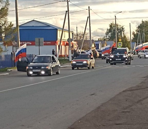 В Новошешминске прошёл автопробег