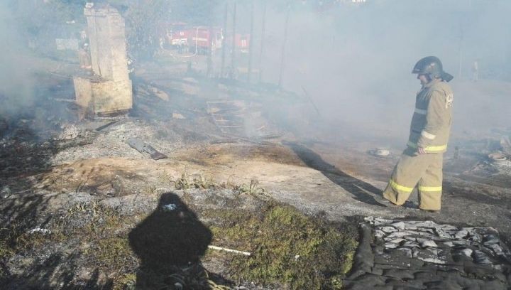 В Татарстане пожарные спасли от огня девять домов
