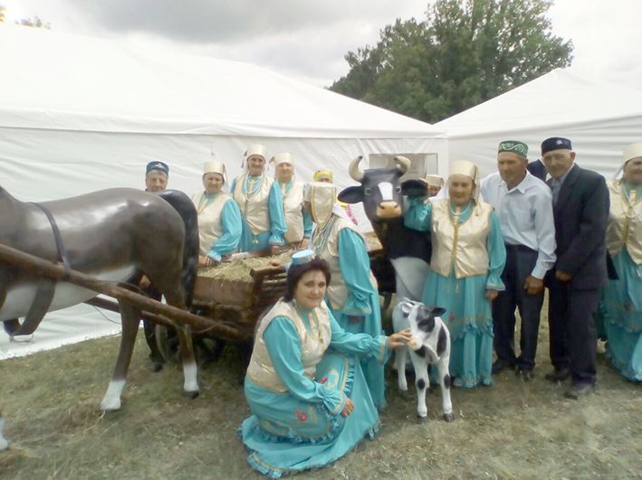 Новошешминцы выступили на фестивале  тюркских народов  «Чатыр тауда җыен» в Азнакаево