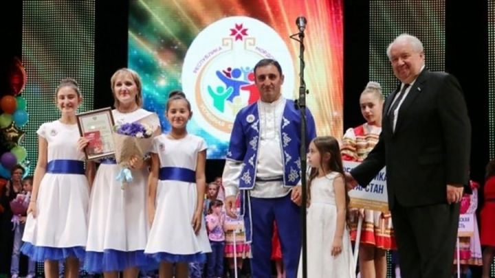 Семья Коноваловых - Мазманян из  Новошешминска прекрасно выступила в Саранске