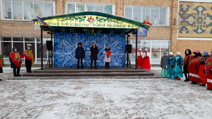 26 декабря в Новошешминске прошел концерт в честь открытия Года родных языков и народного единства