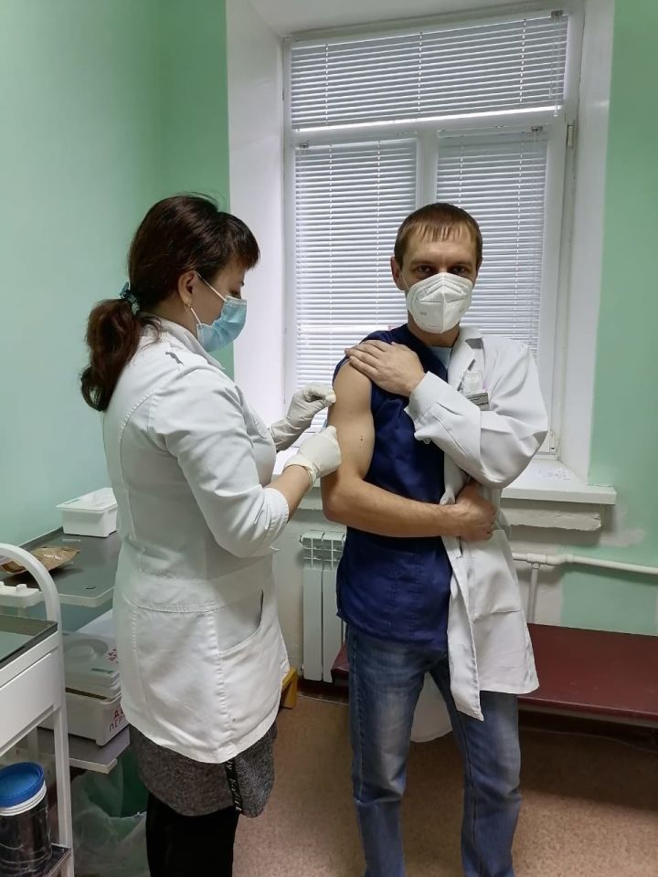 В Новошешминской ЦРБ приступили к вакцинации от Covid-19