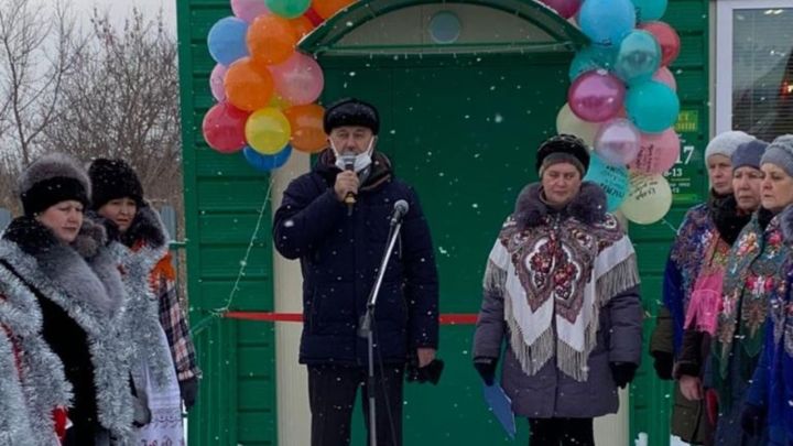 В канун Нового года в деревне Русская Чебоксарка открылся новый магазин