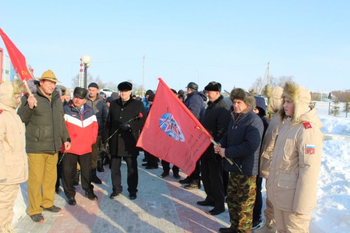 В Новошешминске прошел митинг, посвященный 32-й годовщине вывода советских войск из Афганистана