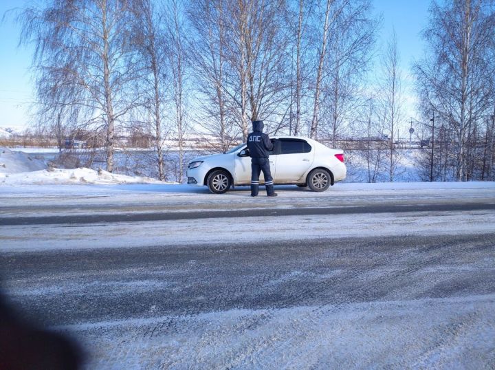В Новошешминске в "Тоннель" инспекторов ОГИБДД попали четыре нарушителя ПДД