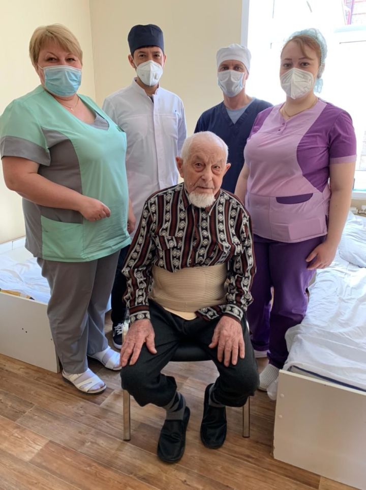 Новошешминские медики успешно прооперировали 96-летнего ветерана войны