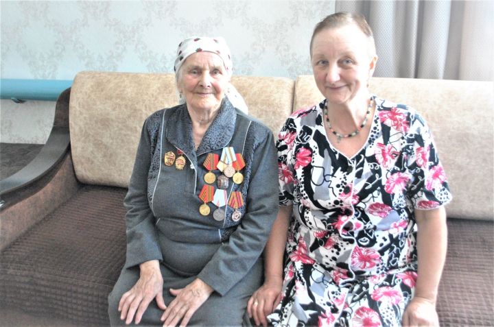 28 июня исполняется 90 лет Марии Михайловне Хариной из поселка Красный Октябрь
