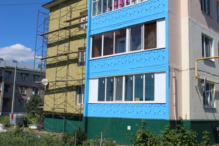 В Новошешминске идет капремонт многоквартирных домов