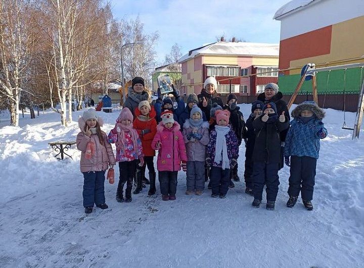 В Новошешминске сотрудники детской библиотеки провели конкурсно-игровую программу «Зимние забавы»