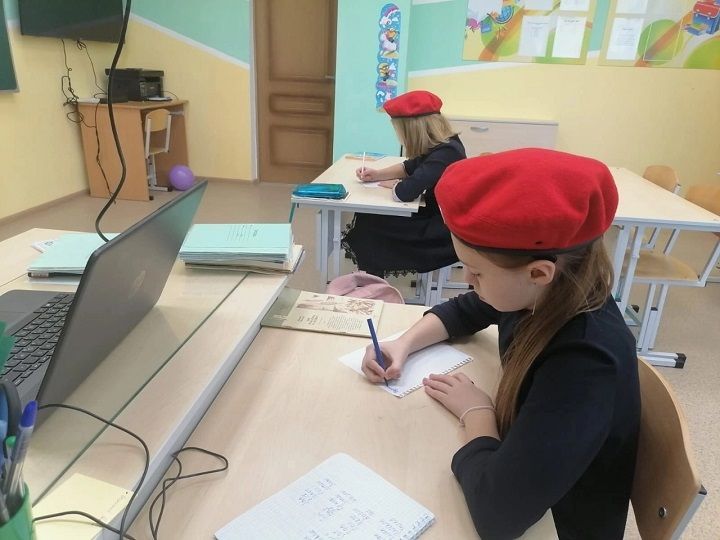 Все школы Новошешминского района приняли участие во всероссийской акции «Письмо солдату»