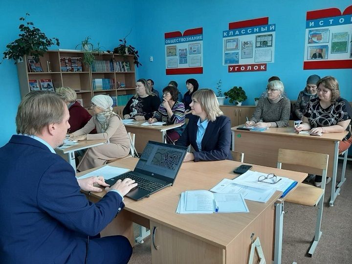 В Черемуховской школе прошёл районный семинар учителей
