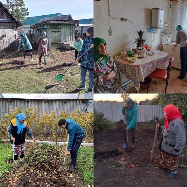 В Новошешминском районе продолжается акция «Неделя добра»