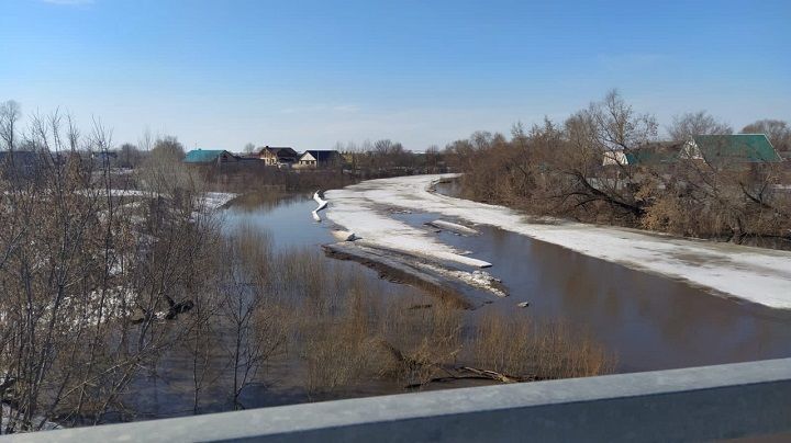 В ближайшее время на Шешме ожидается ледоход