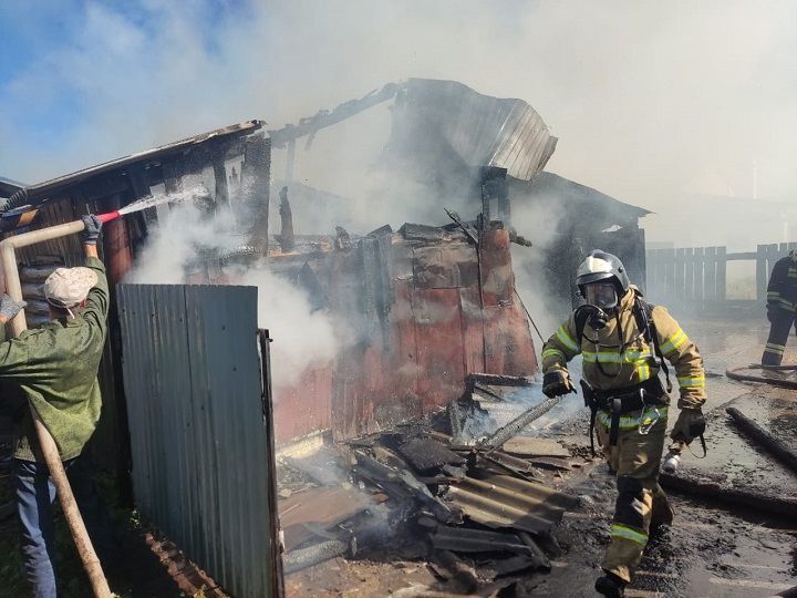 В Новошешминском районе произошло 18 пожаров