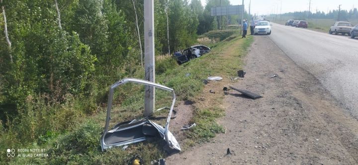 В Новошешминске случилось ДТП с пострадавшим
