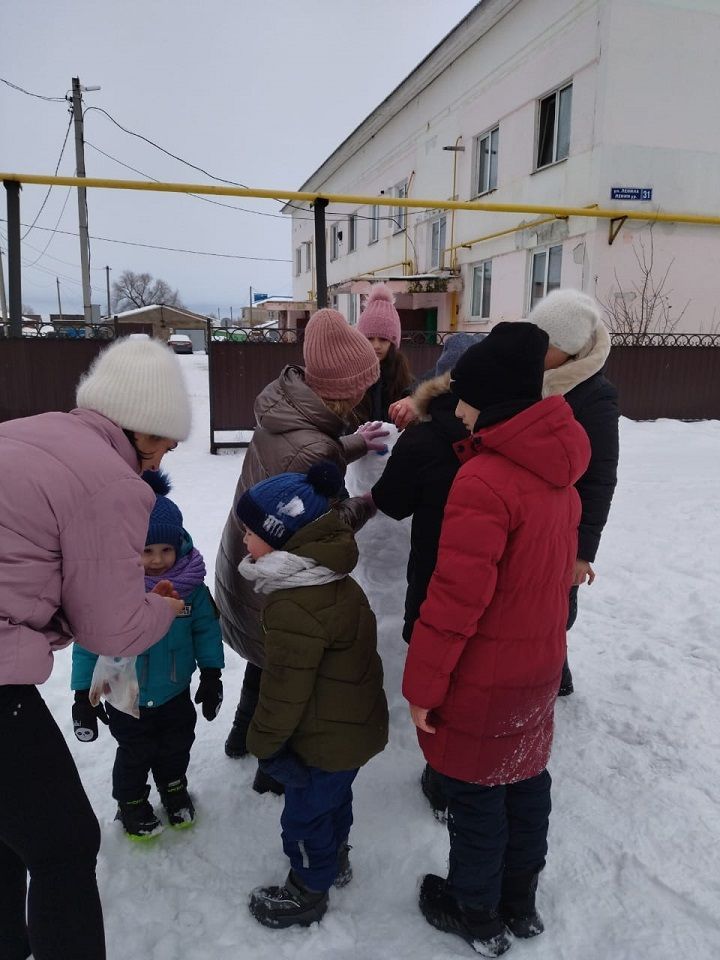 «Зимние забавы» в Новошешминском сквере