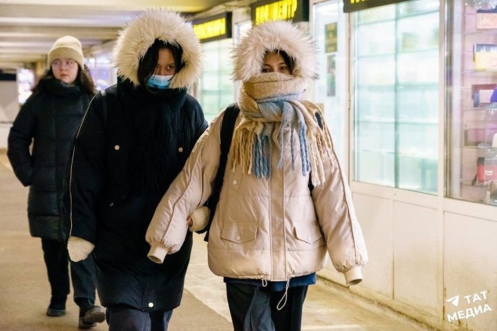 Синоптики предупредили о тумане и 25-градусном морозе в Татарстане