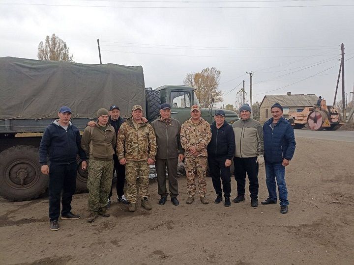 Гуманитарный груз доставлен нашим бойцам