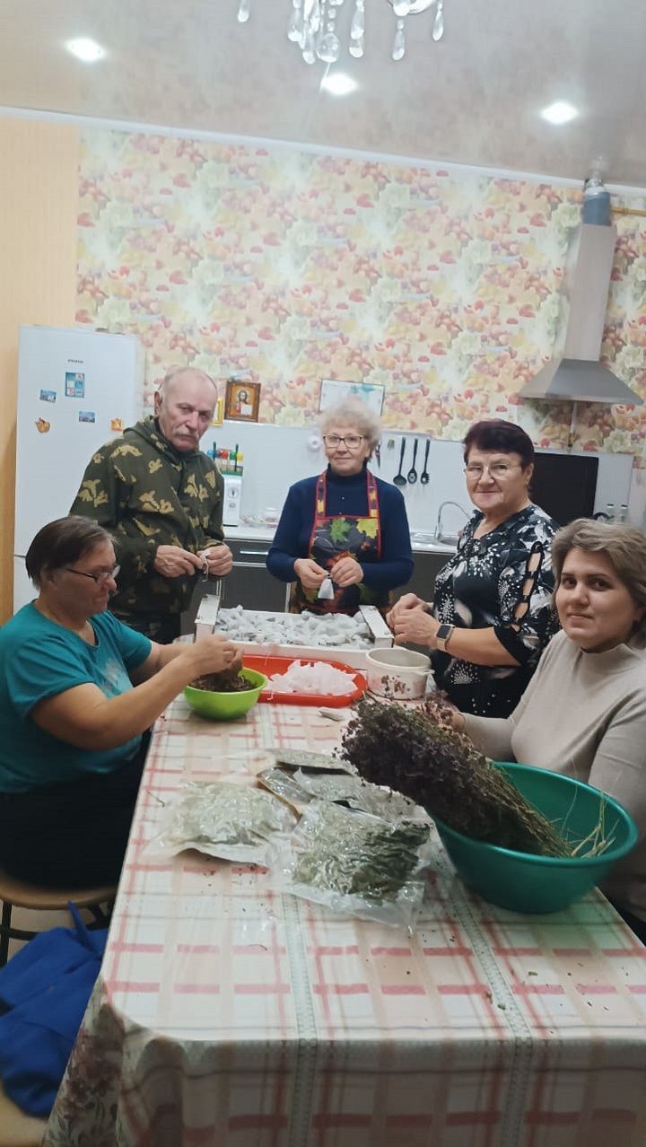 «Чай победы» от серебряных волонтёров села Горшково