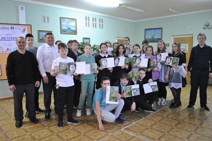 ЭКОтурнир «Мир вокруг нас» в Новошешминской школе провели сотрудники Госкомитета РТ по биоресурсам ( видео - и фоторепортаж)