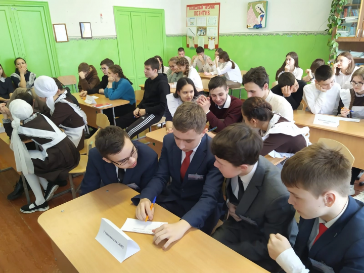 В Ленинской школе состоялся исторический турнир
