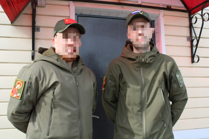 Новошешминские бойцы приехали на побывку домой