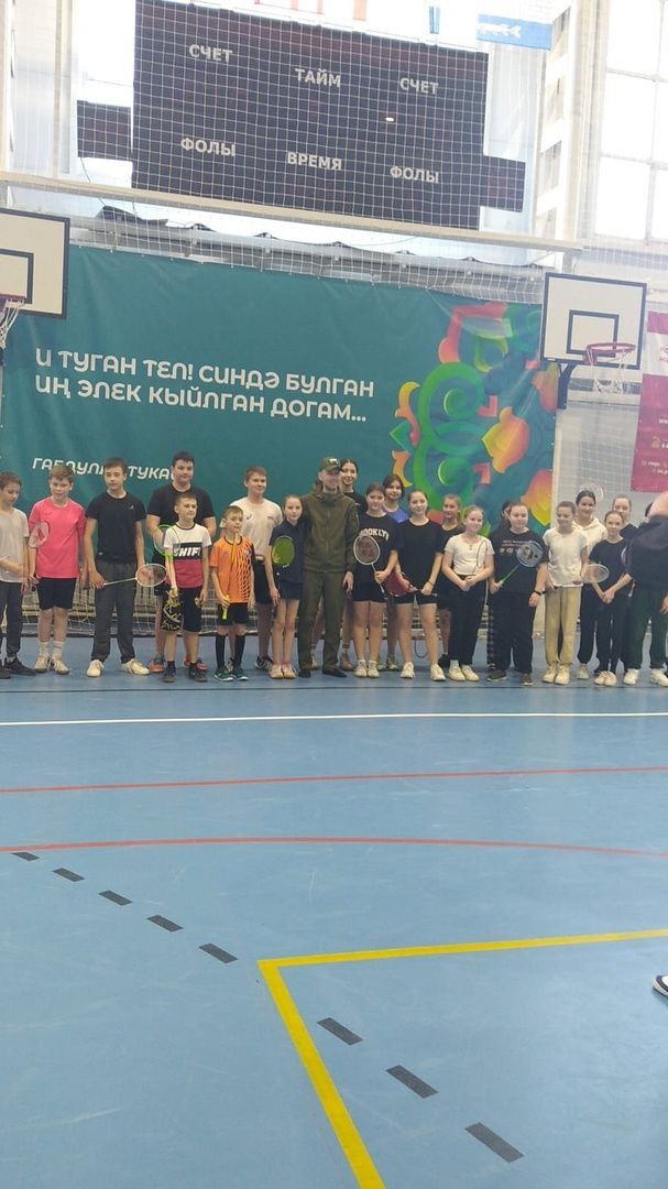 Радостная встреча состоялась в Новошешминской спортивной школе