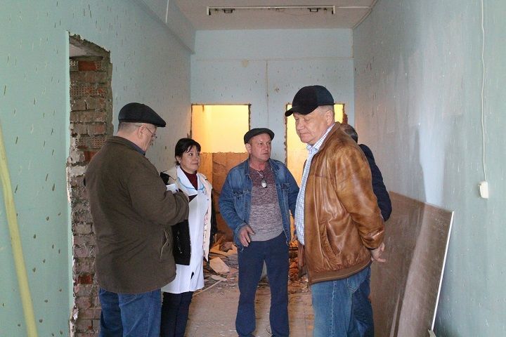 В ФАПах  сел Чертушкино и Татарское Утяшкино идет капитальный ремонт