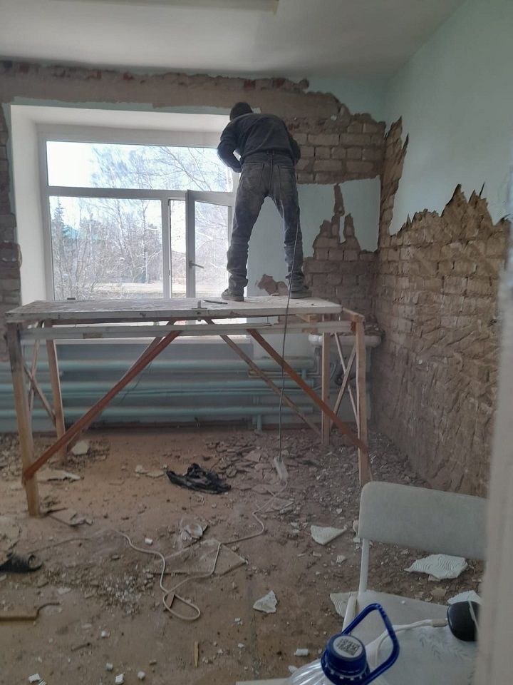 Стартовал капитальный ремонт Ленинского ФАП