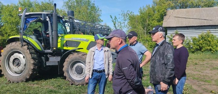 Приемка готовности кормоуборочной техники