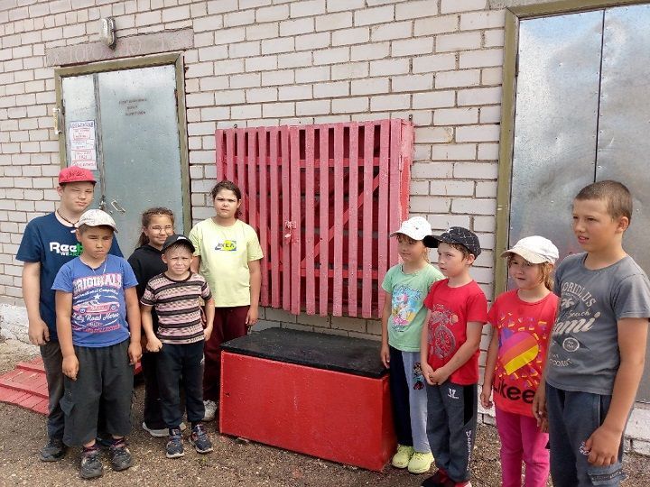 В пришкольном лагере  Чув. Чебоксарской школы прошел День пожарной безопасности