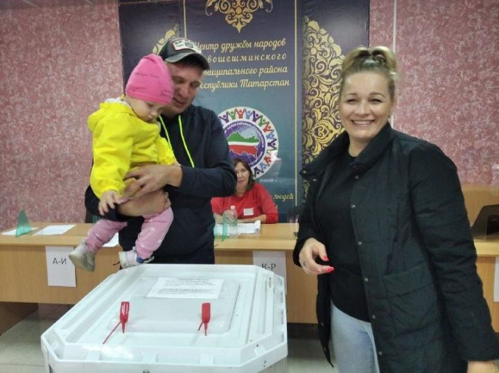 В Новошешминском районе голосование завершилось