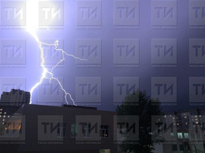 Дождь и сильный ветер ожидаются в Татарстане